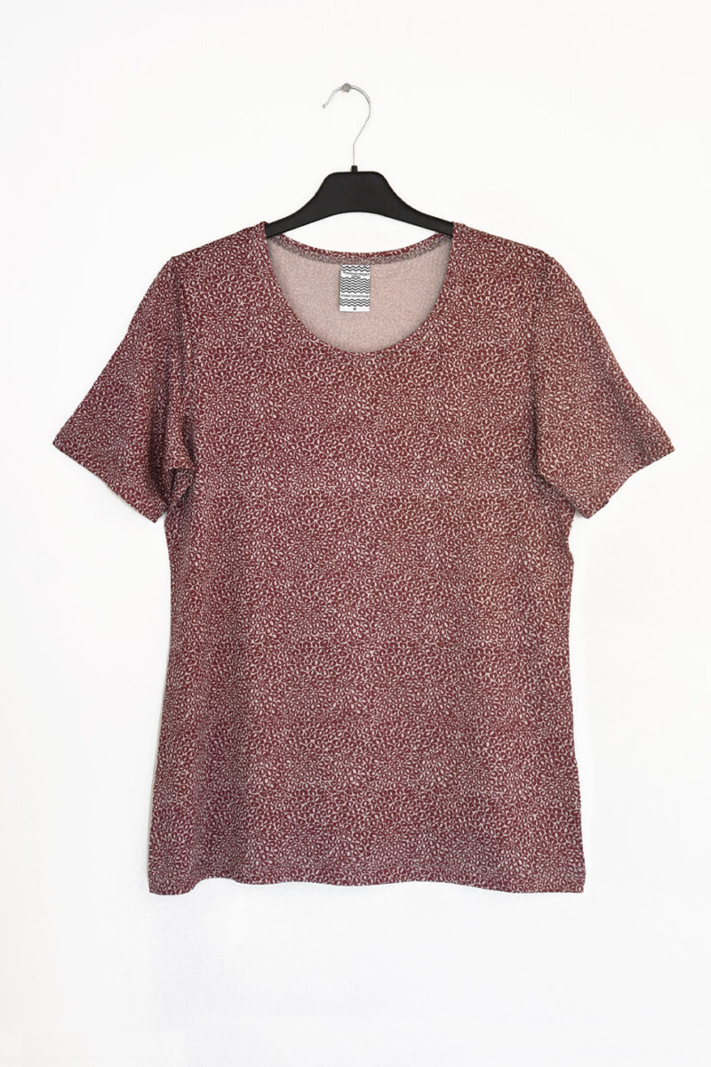 Stor t-shirt Wicky Leeks cloud Grey