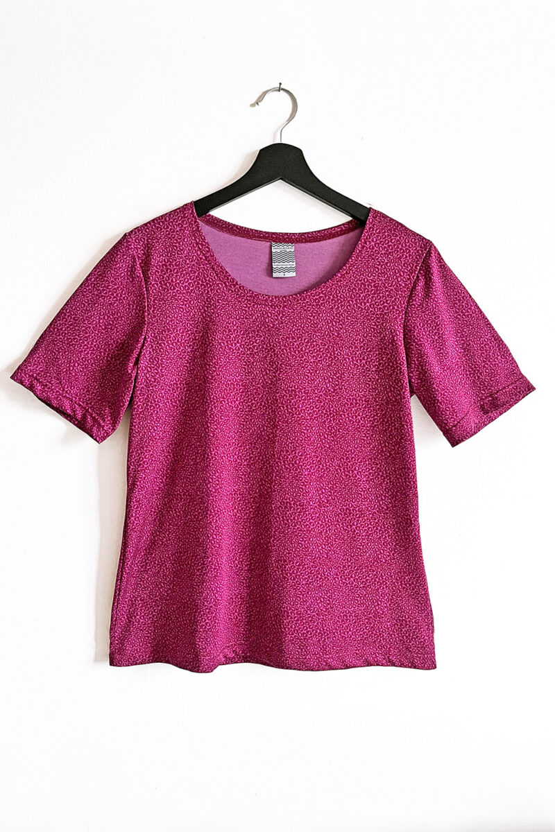NY! Stor t-shirt Wicky Leeks Ceris Rosa - Small